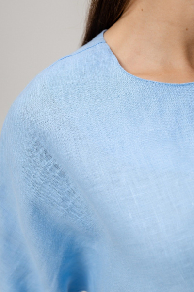 Платье Twok 555114 голубой - фото 7