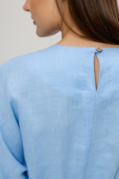 Платье Twok 555114 голубой - фото 5