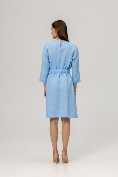Платье Twok 555114 голубой - фото 4