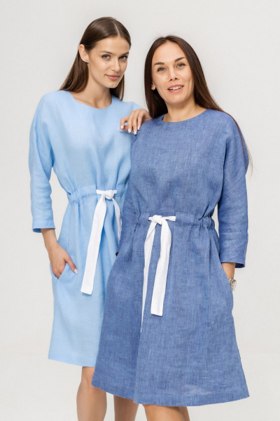 Платье Twok 555115 джинс - фото 9