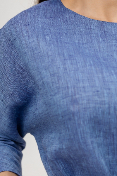 Платье Twok 555115 джинс - фото 4