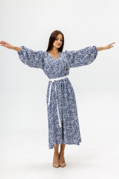 Платье Twok 555201 цветочный принт - фото 10