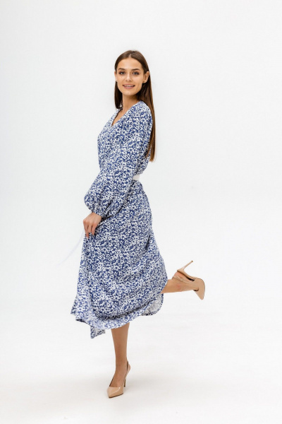 Платье Twok 555201 цветочный принт - фото 3