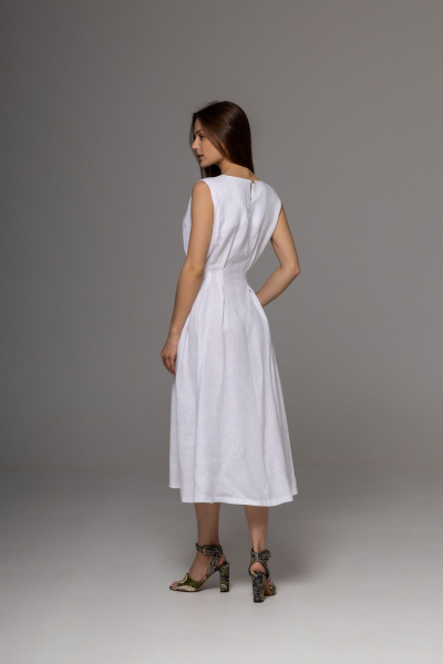 Платье Twok 555222 белый - фото 6