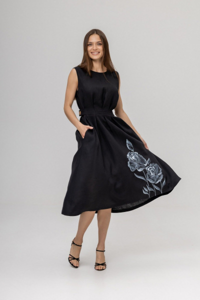 Платье Twok 555333 черный - фото 8