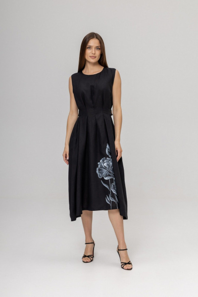 Платье Twok 555333 черный - фото 2