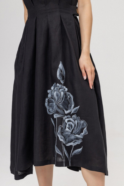 Платье Twok 555333 черный - фото 6