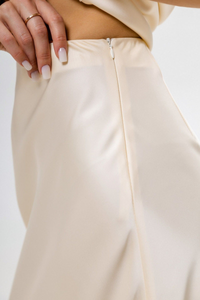 Юбка Twok 555501 сливочный - фото 8