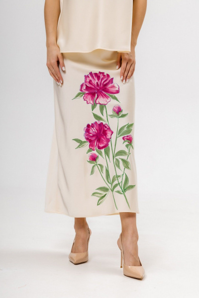 Юбка Twok 555511 сливочный - фото 8