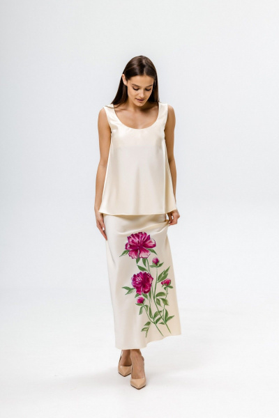 Юбка Twok 555511 сливочный - фото 6