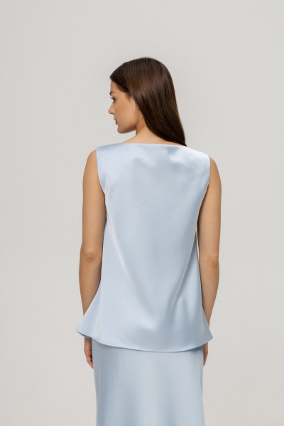 Топ Twok 555534 серо-голубой - фото 6