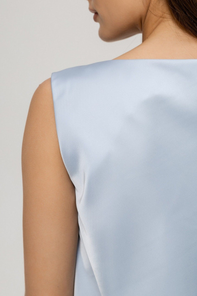 Топ Twok 555534 серо-голубой - фото 5