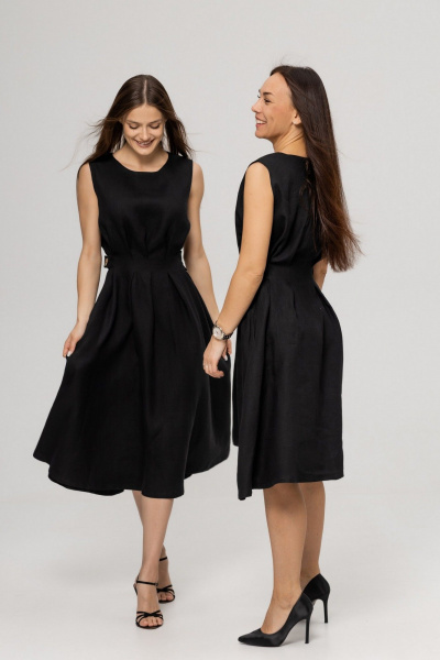 Платье Twok 555903 черный - фото 10