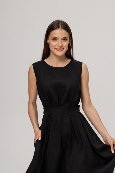 Платье Twok 555903 черный - фото 8