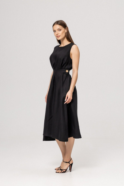 Платье Twok 555903 черный - фото 4