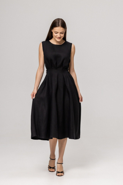 Платье Twok 555903 черный - фото 2