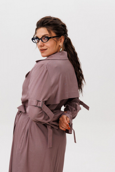 Платье Anelli 1577 сушеная_роза - фото 5