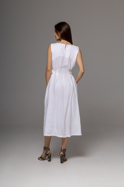 Платье Twok 555922 белый - фото 7