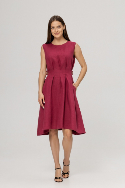 Платье Twok 555944 вишневый - фото 1
