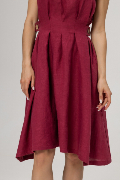 Платье Twok 555944 вишневый - фото 8