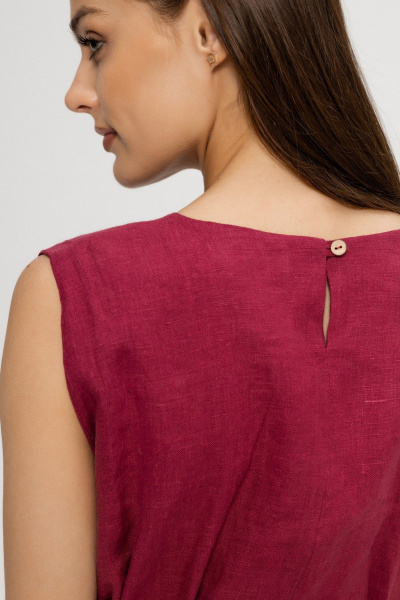 Платье Twok 555944 вишневый - фото 7