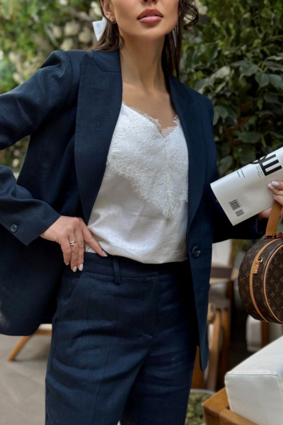 Брюки, жакет Urs 24-330-3 - фото 7