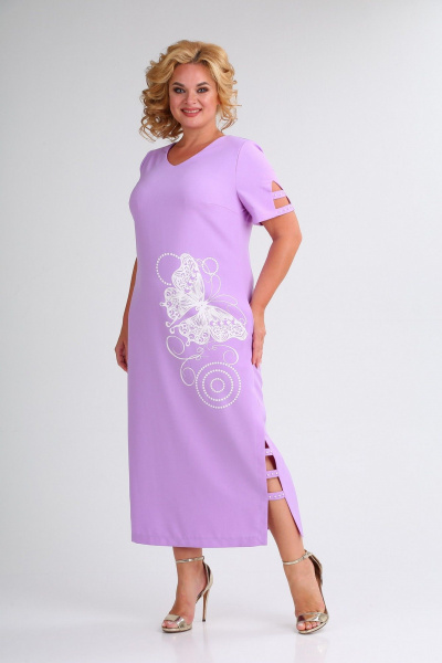 Платье Grace for you 172 сирень - фото 1
