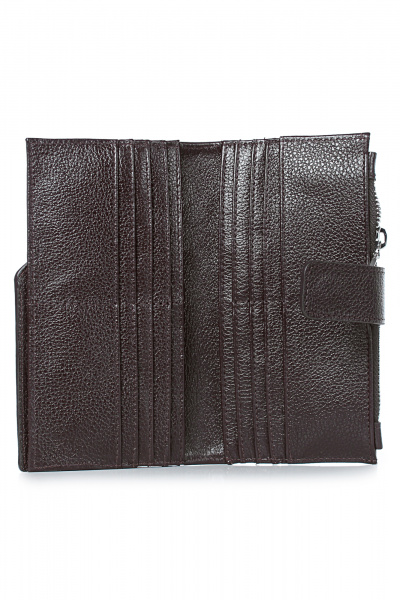 Портмоне Galanteya 43424.25с475к45 ч.бел/коричн - фото 4