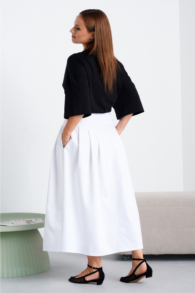 Юбка Liona Style 949 белый - фото 3