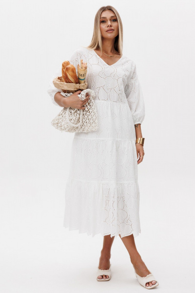 Платье Verita 2375 молоко - фото 10