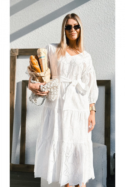 Платье Verita 2375 молоко - фото 2