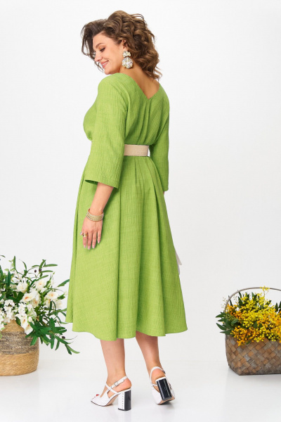 Платье, пояс Anastasia 1005.3 фисташковый - фото 3