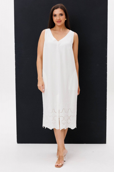 Платье Fantazia Mod 4850/1 белый - фото 6