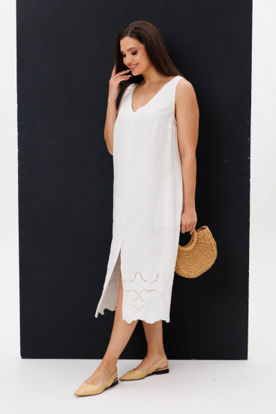 Платье Fantazia Mod 4850/1 белый - фото 2
