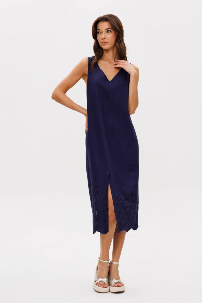 Платье Fantazia Mod 4850/1 синий - фото 7