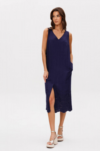 Платье Fantazia Mod 4850/1 синий - фото 5