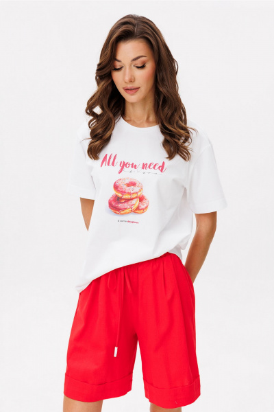 Шорты Butеr 3091 красный - фото 7