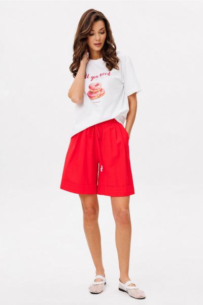 Шорты Butеr 3091 красный - фото 2