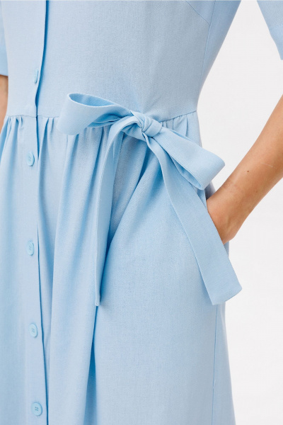 Платье Butеr 3124 голубой - фото 7