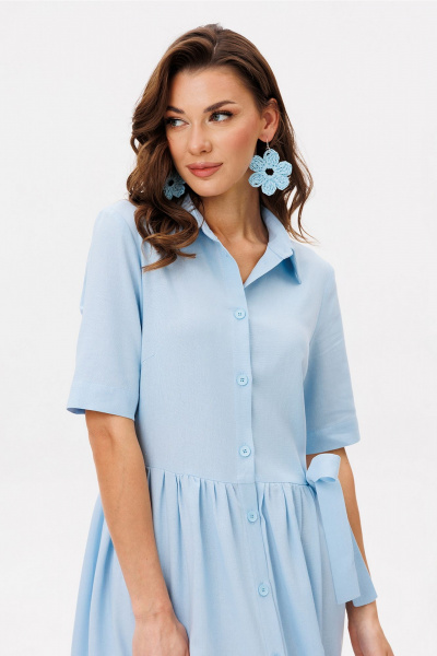 Платье Butеr 3124 голубой - фото 6