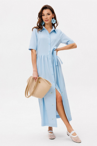 Платье Butеr 3124 голубой - фото 1