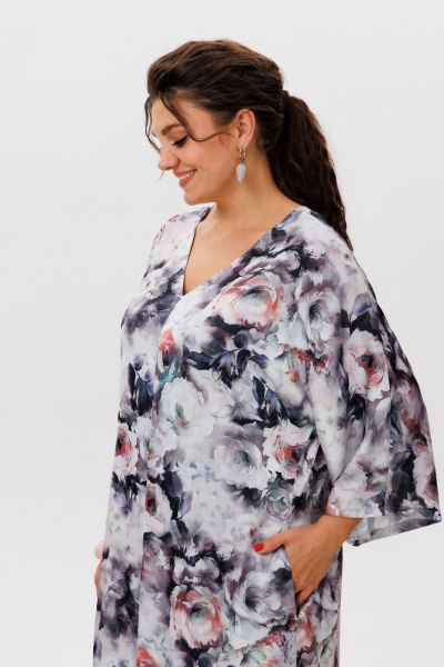 Платье Anelli 1622 фарфоровый_розарий - фото 6