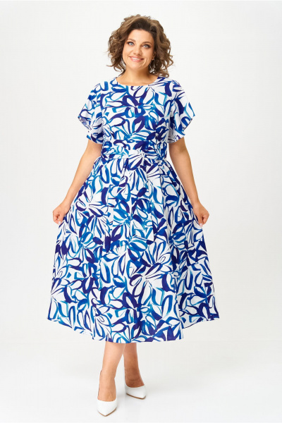 Платье Bonna Image 994/2 синий - фото 10