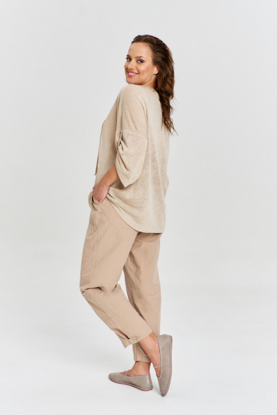 Брюки AVE RARA 4145 кэмел - фото 2