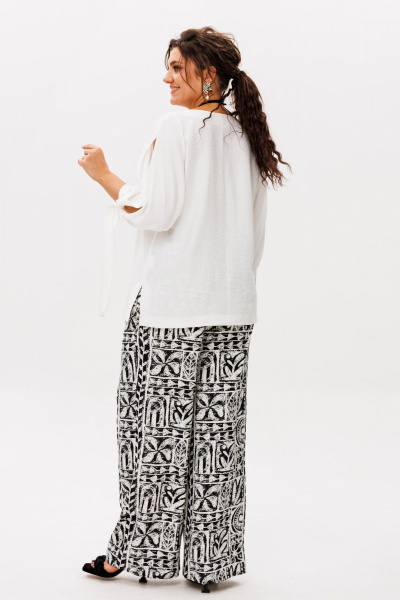 Блуза, брюки Anelli 1536 геометрия - фото 10