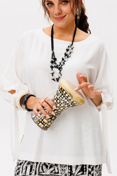 Блуза, брюки Anelli 1536 геометрия - фото 9