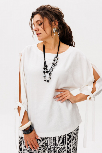 Блуза, брюки Anelli 1536 геометрия - фото 7