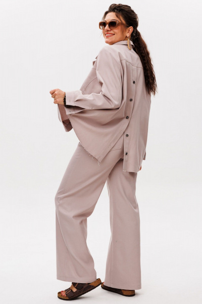 Брюки Anelli 1437 песчаное_облако - фото 9