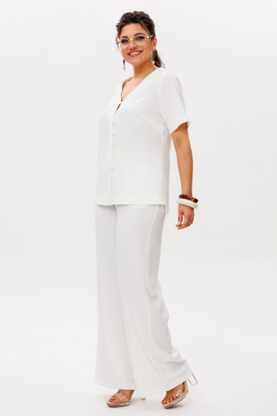 Блуза, брюки Anelli 1401 айсберг - фото 10