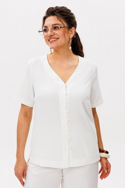 Блуза, брюки Anelli 1401 айсберг - фото 9